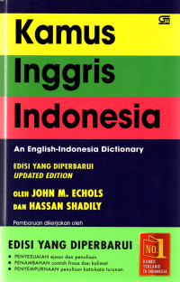Image of Kamus Inggris Indonesia : Edisi yang Diperbarui Updated Edition